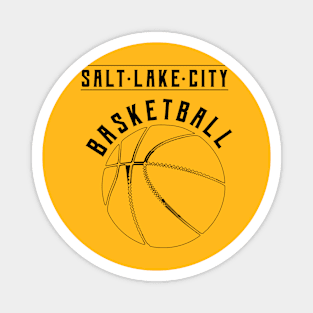 Salt Lake City Basketball Team Magnet